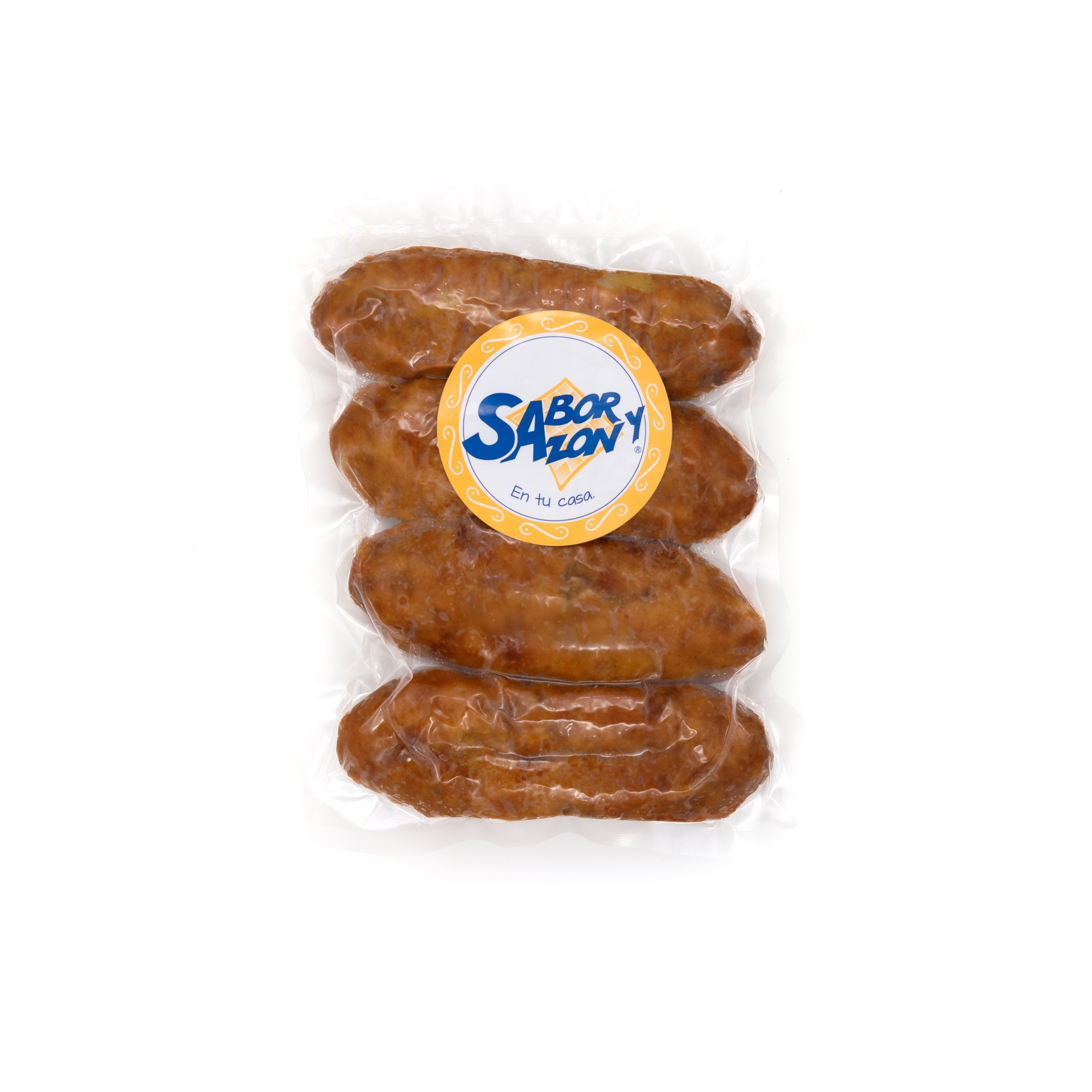 Molotes de Plátano Macho rellenos de Queso y Frijoles - Para dos personas